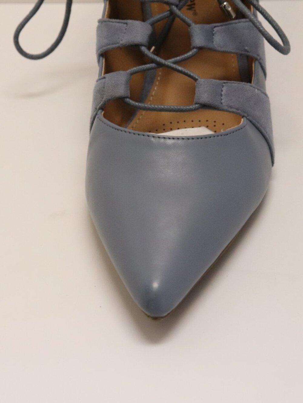 Comfortview Women's Short Hills Dress Shoes with Zippers Size 9M Blue - Picture 2 of 13